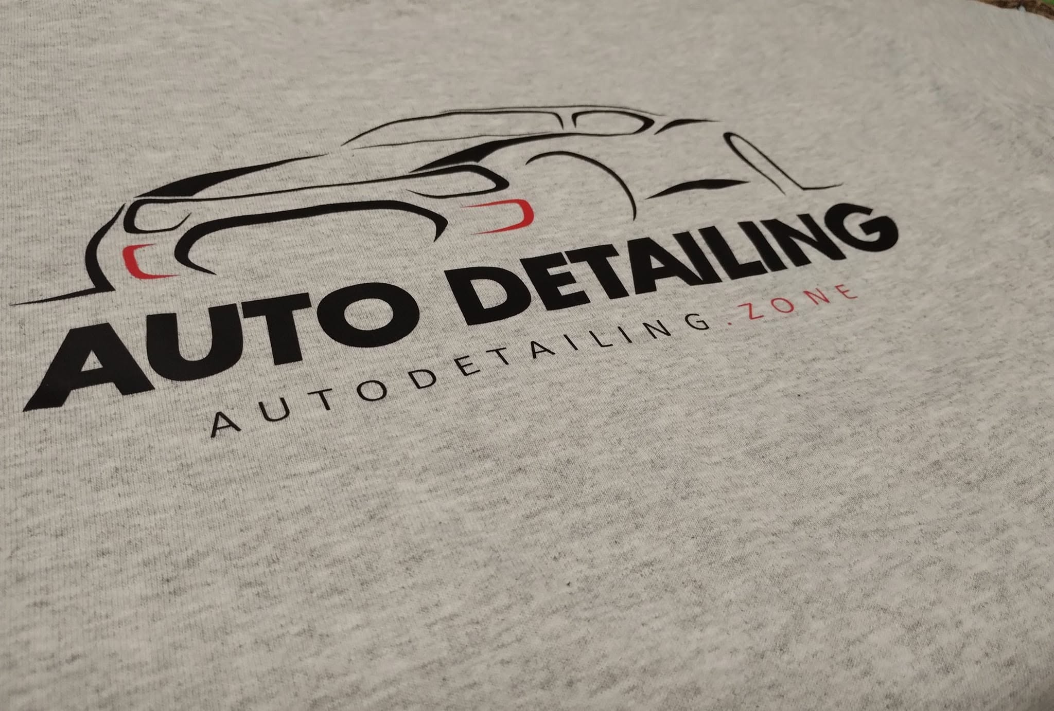 Nadruk DTF na koszulce - Auto Detailing